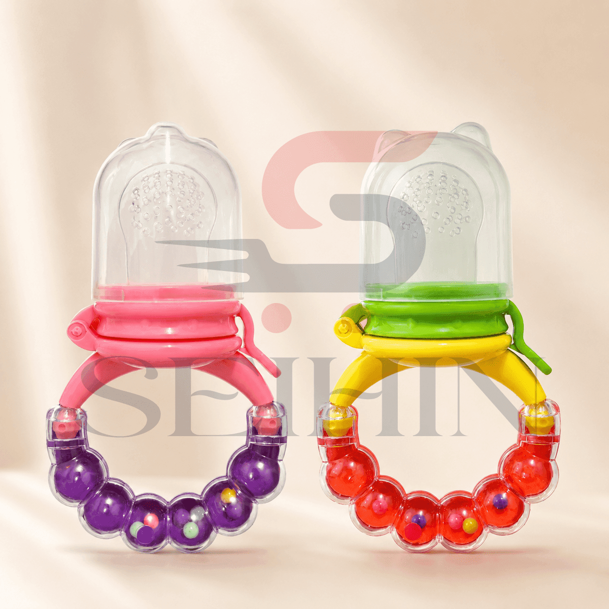Baby Fruit & Food Feeder Teether with Feeding Pouch